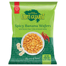 GARVI GUJARAT SPICY BANANA WAFERS