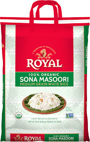 ROYAL ORGANIC SONA MASOORI RICE