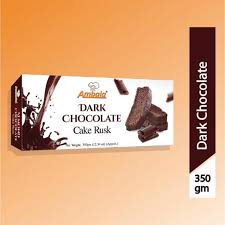 AMBALA DARK CHOCOLATE CAKE RUSK